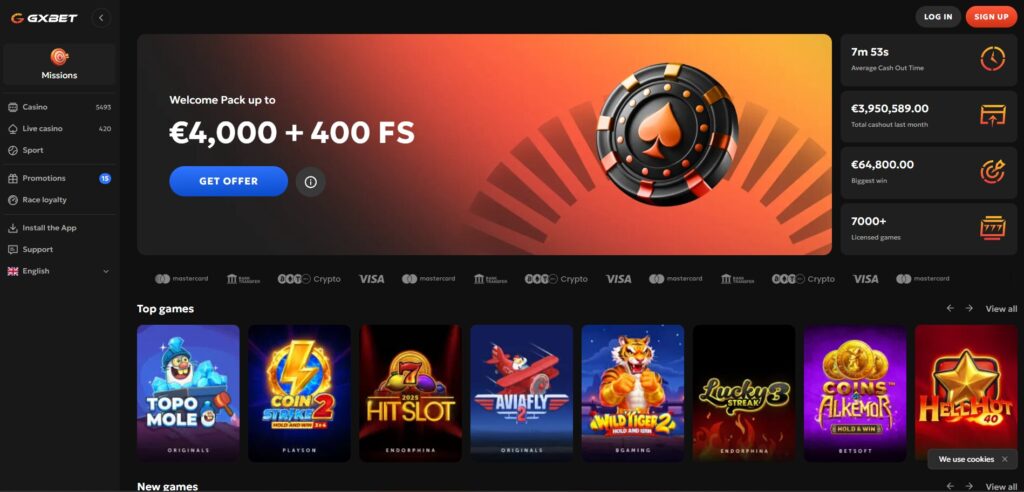 bookmaker zonder cruks review over gx bet
